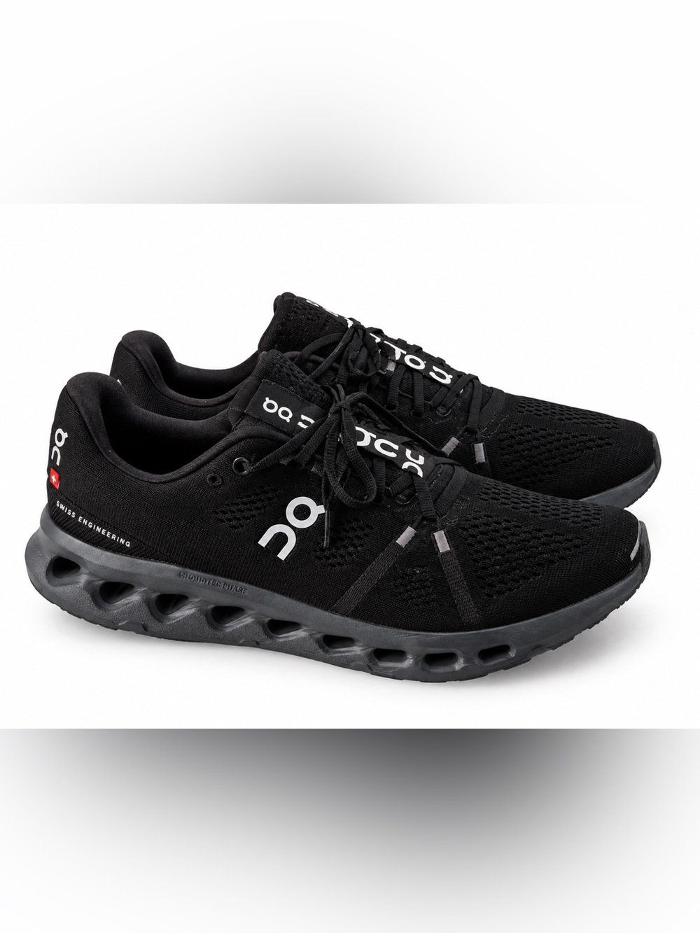 On Cloudsurfer All Black Running Shoes US Women's Size 11 / EU 43
